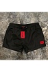 Мужские чёрные шорты Hugo Boss classic badge