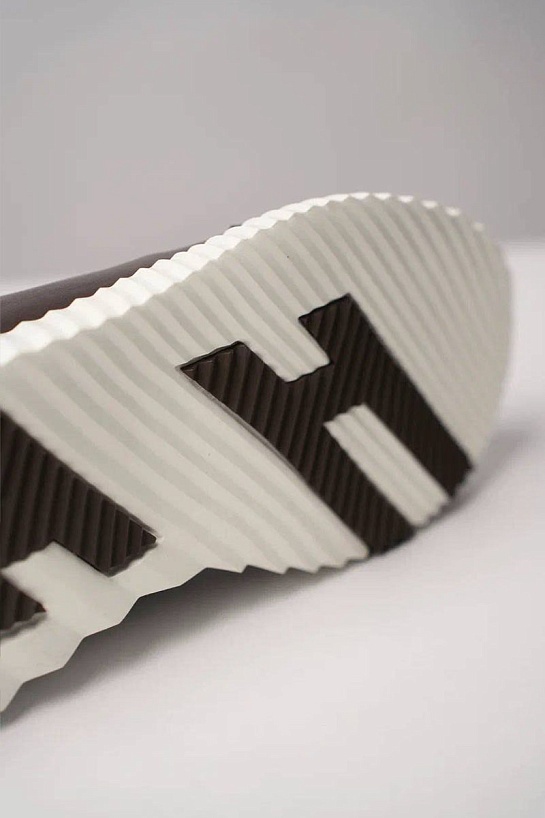 Кроссовки с мехом Hermes Bouncing high-top - Brown