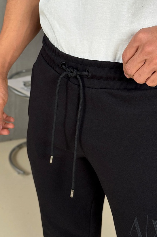 Спортивные штаны Armani Exchange logo-embroidered