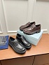 Женские кожаные лоферы Prada premium