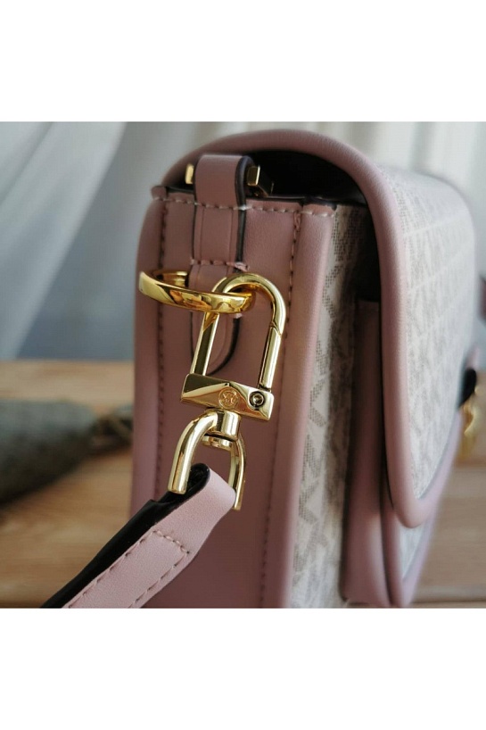Кожаная сумка Michael Kors 24x16 см