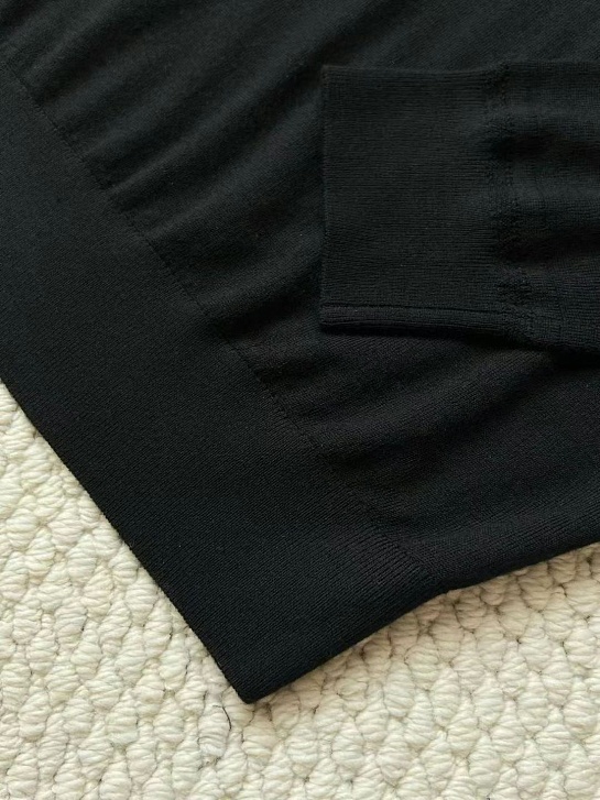 Поло с длинным рукавом Loro Piana Premium - Black