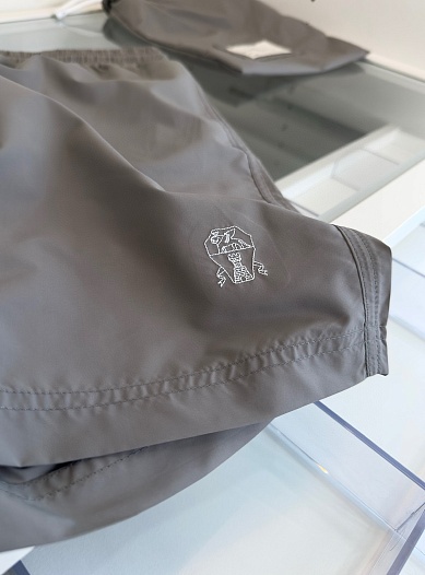 Мужские шорты Brunello Cucinelli Premium - Grey   