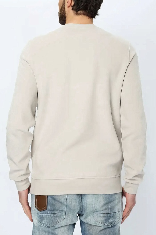 Мужской светло-бежевый свитшот Paul & Shark