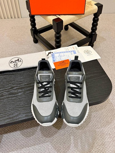 Мужские кроссовки Hermes Bouncing - Grey   
