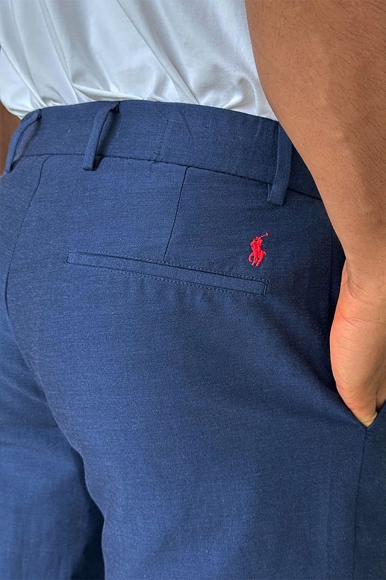 Мужские синие шорты Polo Ralph Lauren