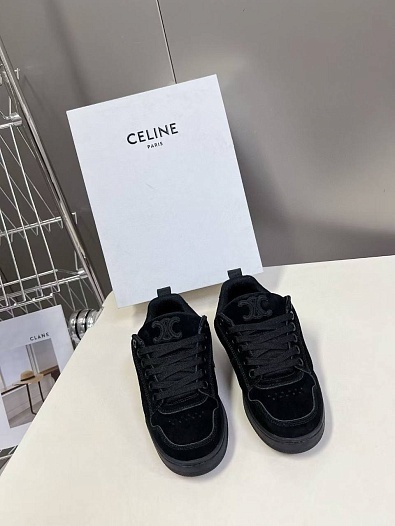 Женские кроссовки Celine Huntington - Black   