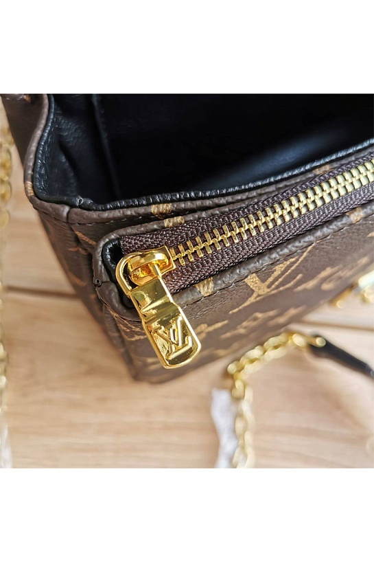 Женская кожаная сумка Louis Vuitton Marceau Monogram 25x15 см