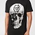 Чёрная футболка со стразами Philipp Plein skull