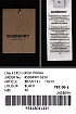 Чёрное худи Burberry Ekd Inlay 'Marks'