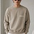 Бежевый свитшот Fear Of God Essentials Flocked Logo