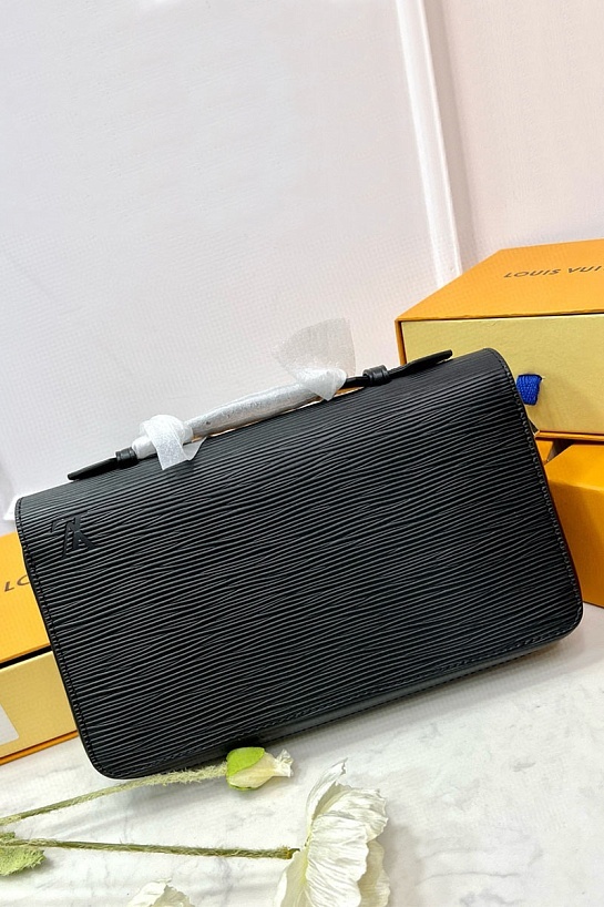Кожаное портмоне Louis Vuitton Zippy XL Premium 22x12x5 см