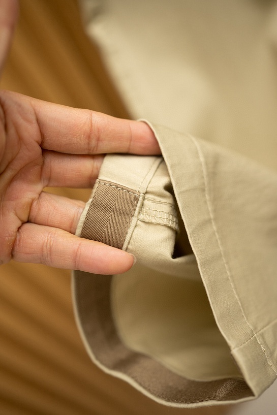 Мужские бежевые брюки Kiton Premium