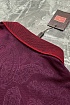 Бордовое поло Etro с узором пейсли