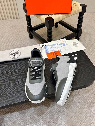 Мужские кроссовки Hermes Bouncing - Grey   