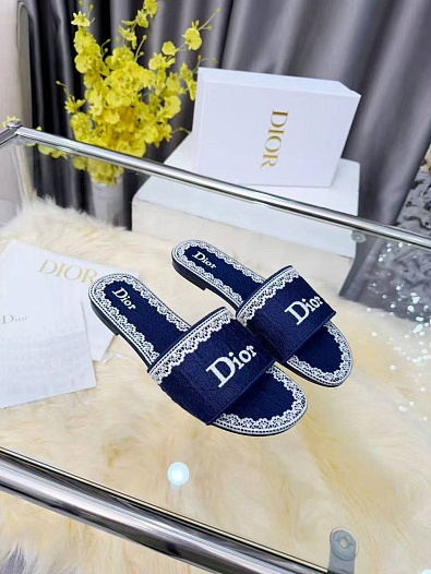 Женские шлёпанцы Dior Dway   