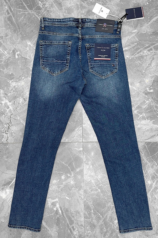 Мужские синие джинсы Tommy Hilfiger low-rise