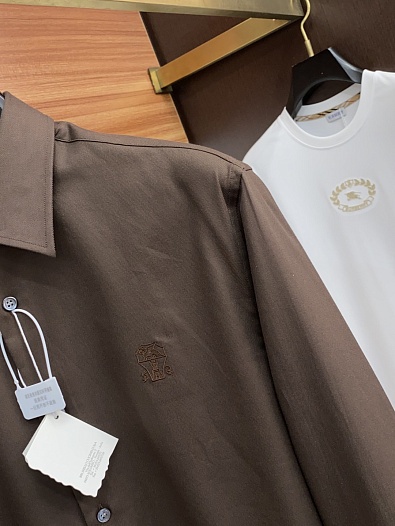 Мужская рубашка Brunello Cucinelli premium   