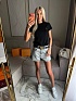 Женские джинсовые шорты Schiaparelli premium