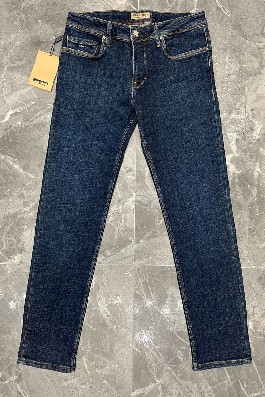 Джинсы тёмно-синего цвета Burberry regular fit
