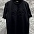 Мужская чёрная футболка Fendi FF pressed logo