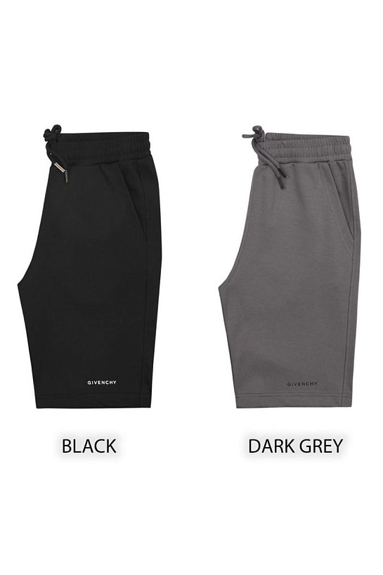 Мужские шорты Givenchy серого цвета