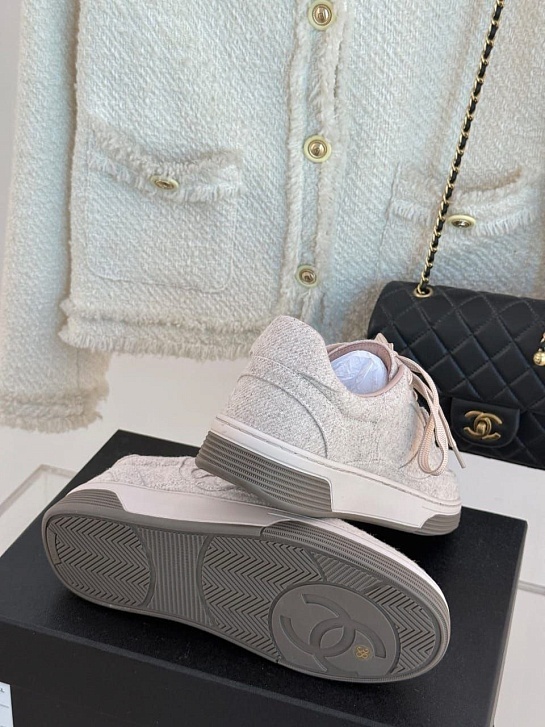 Женские кроссовки Chanel Premium - Pink