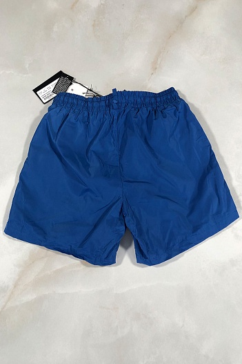 Мужские плавательные шорты Dsquared2 синего цвета   