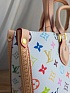 Кожаная сумка Louis Vuitton x Takashi Murakami On The Go MM 36x27 см