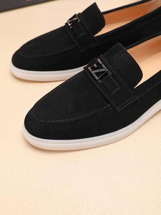 Мужские замшевые лоферы Ermenegildo Zegna