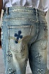 Мужские светло-синие джинсы Chrome Hearts
