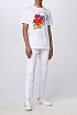 Футболка белого цвета Dsquared2 maple surf cool