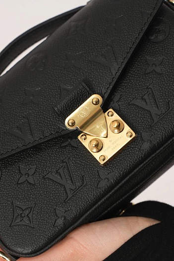 Кожаная сумка Louis Vuitton Pochette Metis East Wes Premium 25x17x5 см   