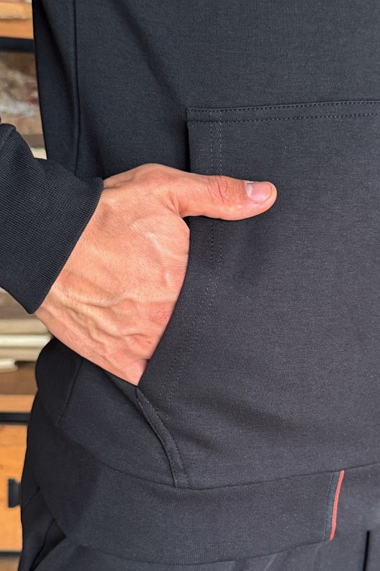 Мужской спортивный костюм Loro Piana - Black