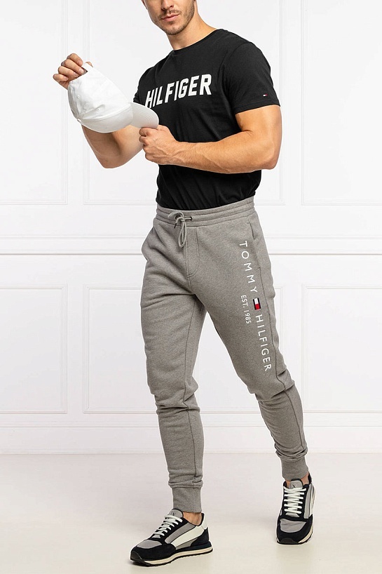 Футболка чёрного цвета Tommy Hilfiger Lounge