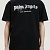Футболка чёрного цвета Palm Angels logo-print