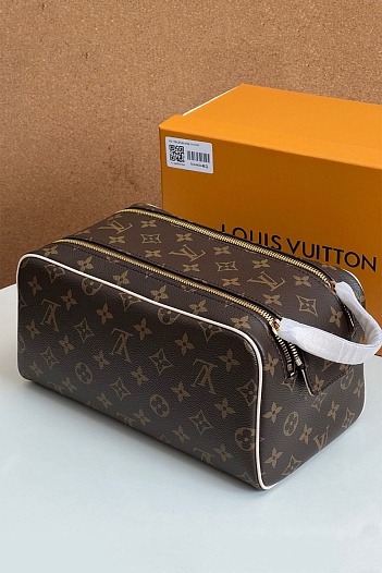 Кожаный несессер Louis Vuitton Dopp Kit Premium 28x15x16.5 см   