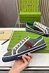 Мужские серые кроссовки Gucci GG Monogram