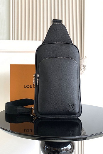 Кожаная сумка Louis Vuitton Avenue Sling Premium 31x20x7 см   