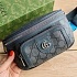 Сумка на пояс Gucci Interlocking G 23x12x2.5 см - Black