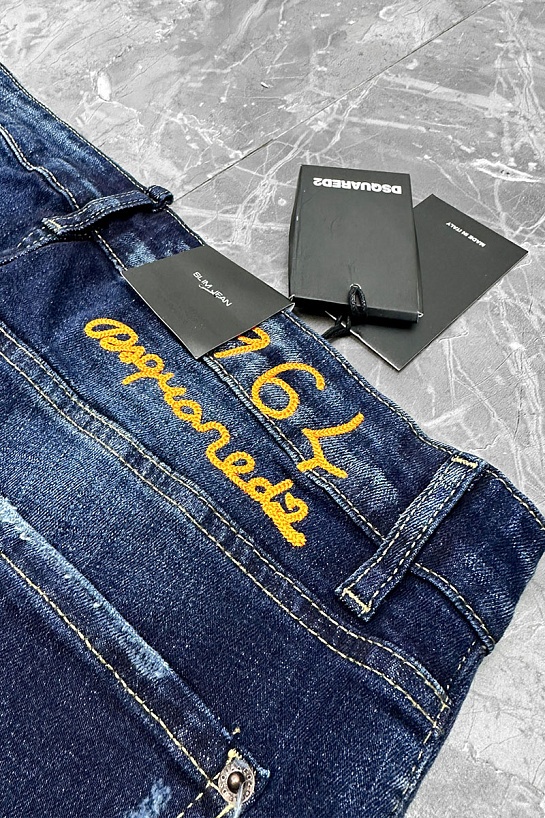 Мужские джинсовые шорты Dsquared2