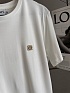 Белая женская футболка Loewe premium