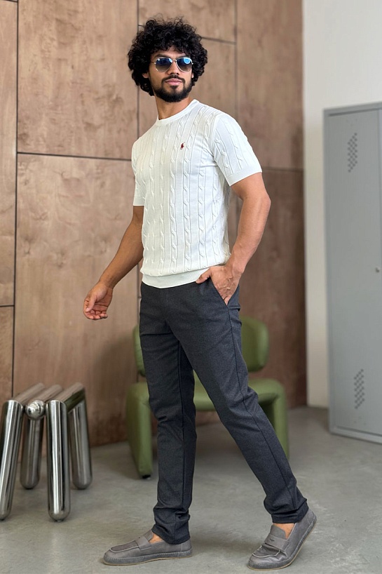 Мужские серые брюки Роlо Ralрh Lаurеn