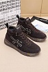 Замшевые кроссовки с мехом Premiata high-top - Brown