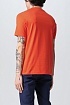 Футболка оранжевого цвета Paul & Shark logo-patch