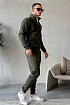 Спортивные штаны Armani Exchange logo-patch - Green