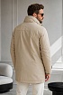 Мужское пальто Burberry бежевого цвета
