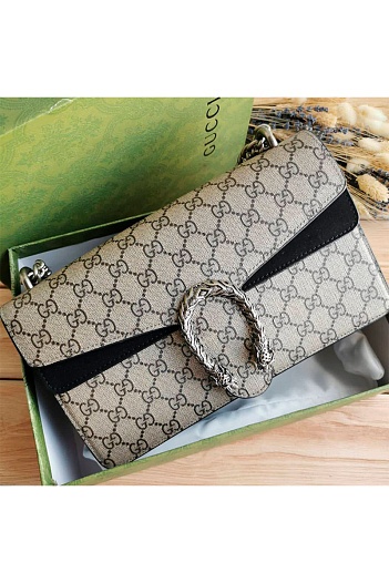 Сумка Gucci Dionysus Small GG shoulder bag 27x16 см   
