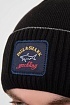Шапка на флисе Paul & Shark logo-badge - Black