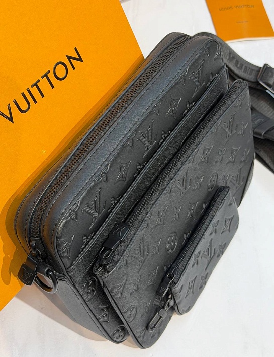 Кожаная сумка Louis Vuitton Trio premium 25x18.5x7 см